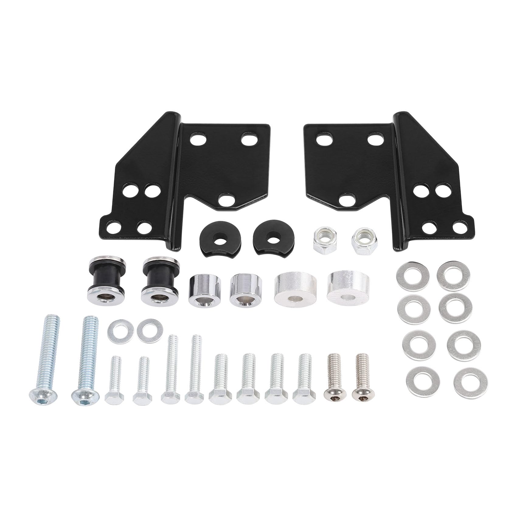 TCMT Abnehmbares Front-Docking-Hardware-Kit passend für HarleyTouring Road King Road Glide Street Glide Electra Glide 1997–2008 ersetzt 53803–06 von TCMT