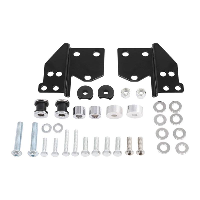 TCMT Abnehmbares Front-Docking-Hardware-Kit passend für HarleyTouring Road King Road Glide Street Glide Electra Glide 1997–2008 ersetzt 53803–06 von TCMT