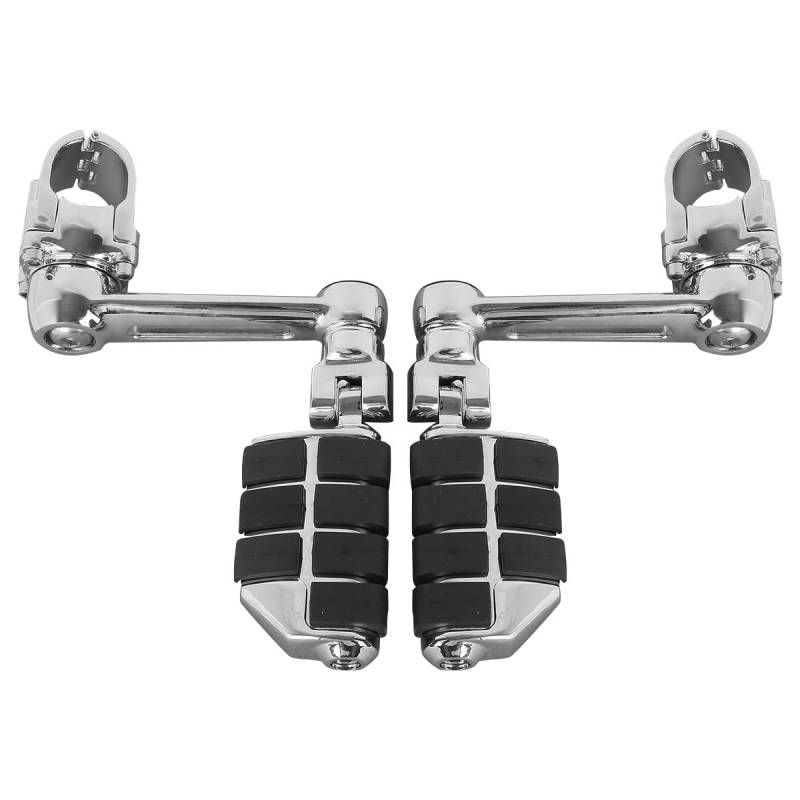 TCMT Fußrasten Verstellbar Fußstütze Motorrad Universal Fußrasten Passend für Honda Goldwing 1800 GL1800 30 mm 35 mm von TCMT