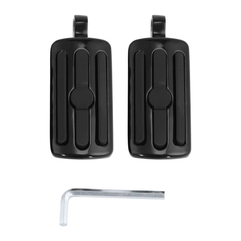 TCMT Highway Fußrasten Motorrad FOOTPEG Fußstütze für Harley Touring Modelle 1986-2013 von TCMT