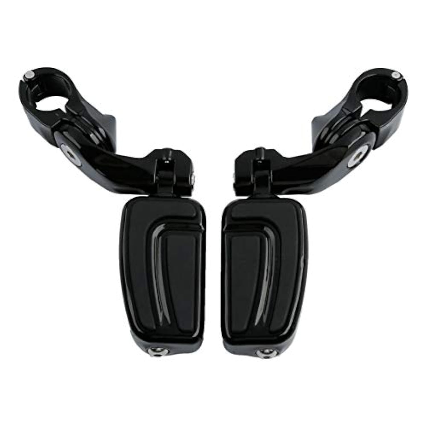 TCMT Highway Pegs Passend Für Harley Touring Road King Street Glide Softail Sportster Dyna mit 1,25" Motorschutzbügel Luftstrom kurz gewinkelt Pegs TCMT Highway Pegs Passend Für Harley Touring Road King Street Glide Softail Sportster Dyna mit 1,25" Motorschutzbügel Luftstrom kurz gewinkelt Pegs von TCMT