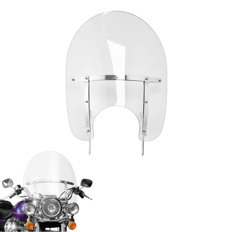 TCMT Windschutzscheiben Passend für Harley Road King FLHR 1995-2022 Road King Special FLHRXS ab 2017 Road King Custom FLHRS 2004-2007 Road King Classic FLHRC 2007-2013 von TCMT