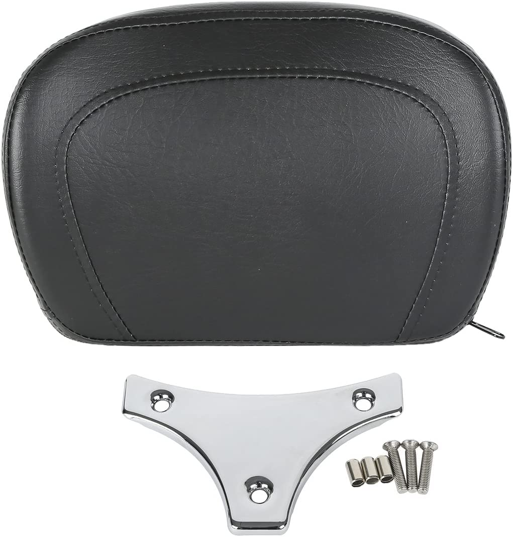 TCMT Sissy Bar Motorrad Sissy Bar Rückenlehne Kissen Rückenlehne Geeignet für Harley Touring 1997-2014 von TCMT