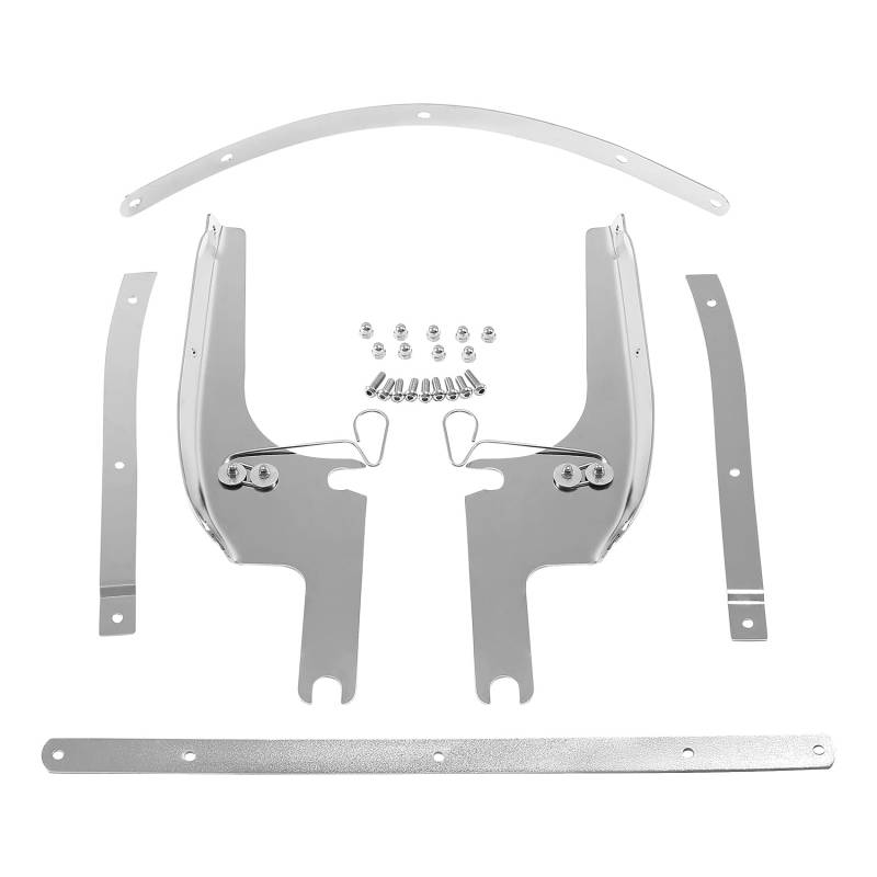 TCMT Windschutzscheiben-Windschutzscheiben-Halterungs-Sets passend für Harley Road King FLHR 1995–2022 von TCMT