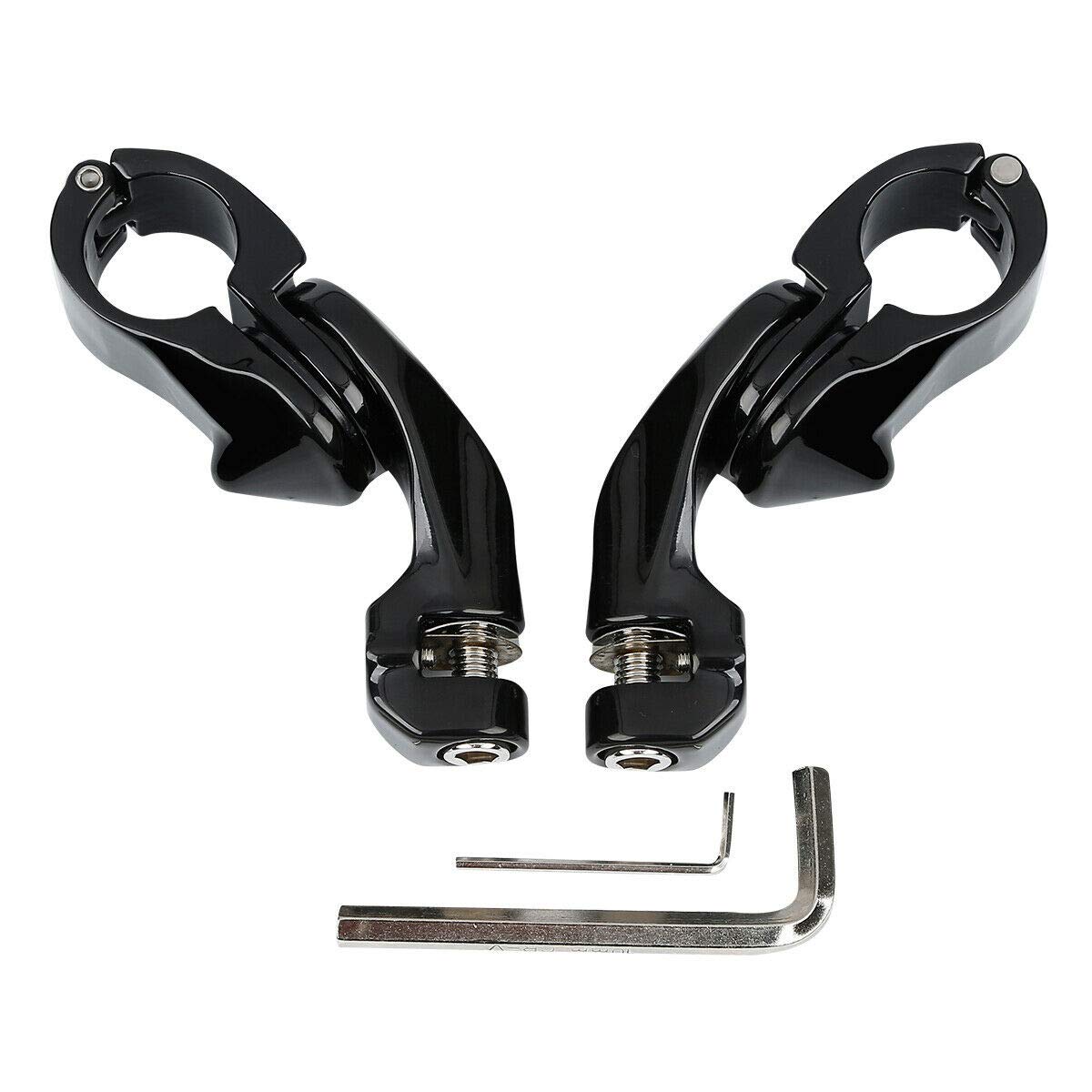 TCMT schwarz kurz abgewinkelt verstellbar 32 mm Highway Peg Mount Kit für Harley Davidson New TCMT schwarz kurz abgewinkelt verstellbar 32 mm Highway Peg Mount Kit für Harley Davidson New von TCMT