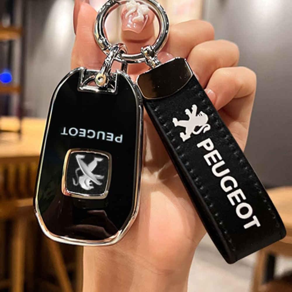 Autoschlüsseletui für Peugeot 208 2012-2015. Schlüsseletui-Abdeckung mit Schlüsselanhänger, Rundumschutz, Autoschlüsselschutz, Innenausstattung,normal-Black-b Autoschlüsseletui für Peugeot 208 2012-2015. Schlüsseletui-Abdeckung mit Schlüsselanhänger, Rundumschutz, Autoschlüsselschutz, Innenausstattung,normal-Black-b von TCMYQS
