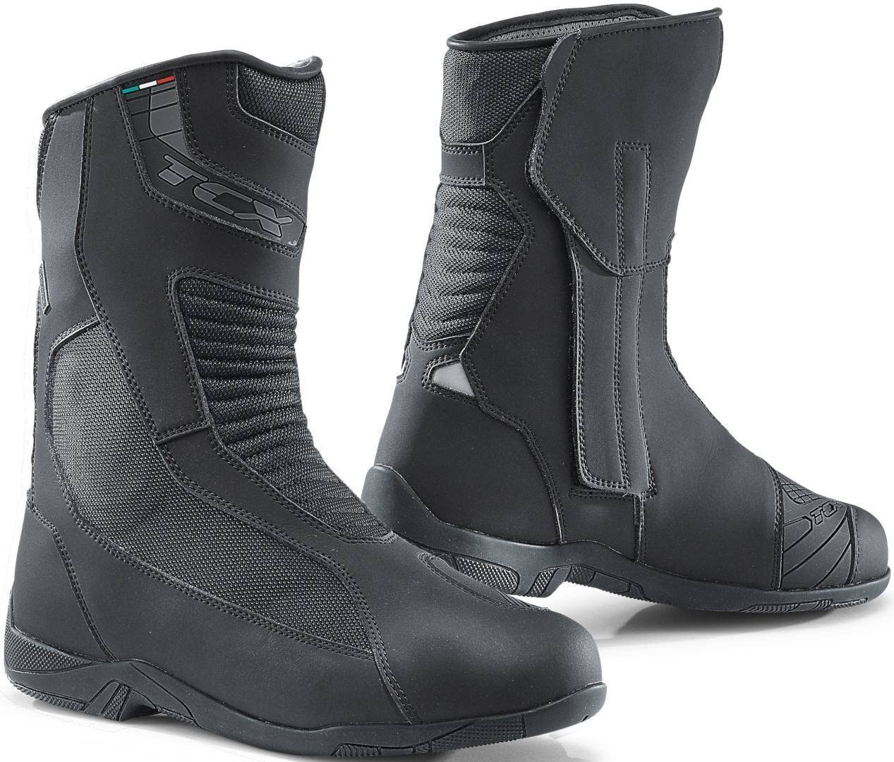 TCX - Explorer 4 Gore-Tex, Herren-Tourenstiefel mit Wasserdichter und Atmungsaktiver Gore-Tex-Membran, Obermaterial aus Mikrofaser, Reißverschluss und Klettverschluss, Schwarz TCX - Explorer 4 Gore-Tex, Herren-Tourenstiefel mit Wasserdichter und Atmungsaktiver Gore-Tex-Membran, Obermaterial aus Mikrofaser, Reißverschluss und Klettverschluss, Schwarz von TCX