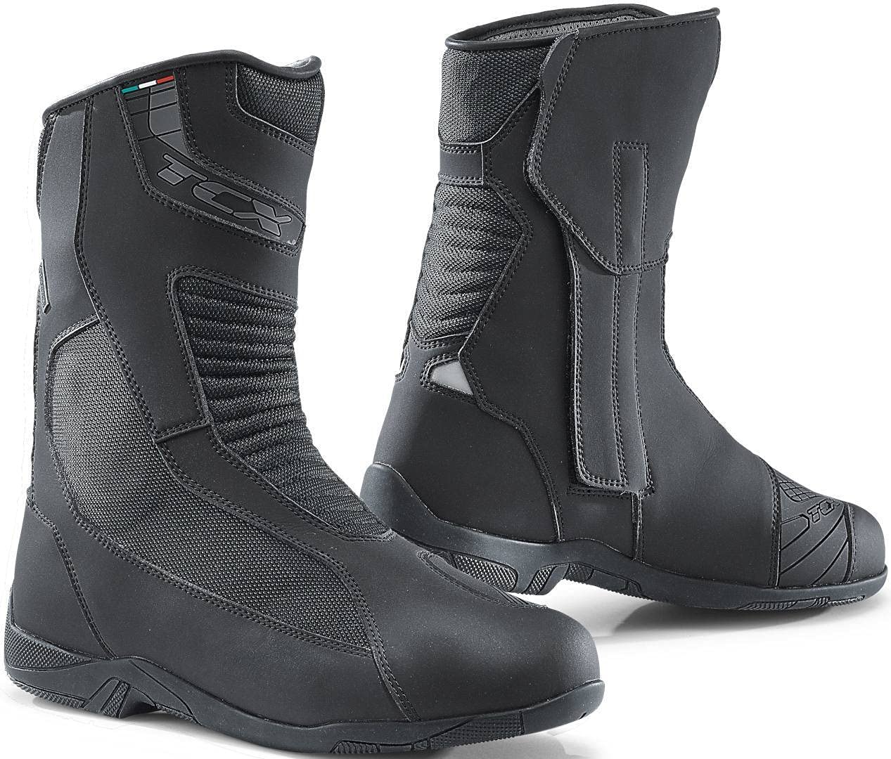 TCX - Explorer 4 Gore-Tex, Herren-Tourenstiefel mit Wasserdichter und Atmungsaktiver Gore-Tex-Membran, Obermaterial aus Mikrofaser, Reißverschluss und Klettverschluss, Schwarz TCX - Explorer 4 Gore-Tex, Herren-Tourenstiefel mit Wasserdichter und Atmungsaktiver Gore-Tex-Membran, Obermaterial aus Mikrofaser, Reißverschluss und Klettverschluss, Schwarz von TCX