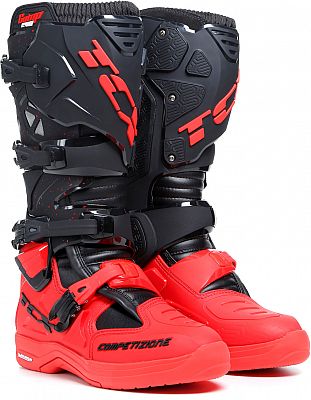 TCX Comp Evo 2 Michelin, Stiefel - Schwarz/Rot - 40 EU von TCX