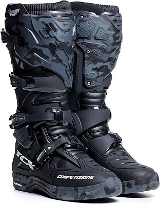 TCX Comp Evo 2 Michelin Camo, Stiefel - Schwarz/Grau - 42 EU von TCX