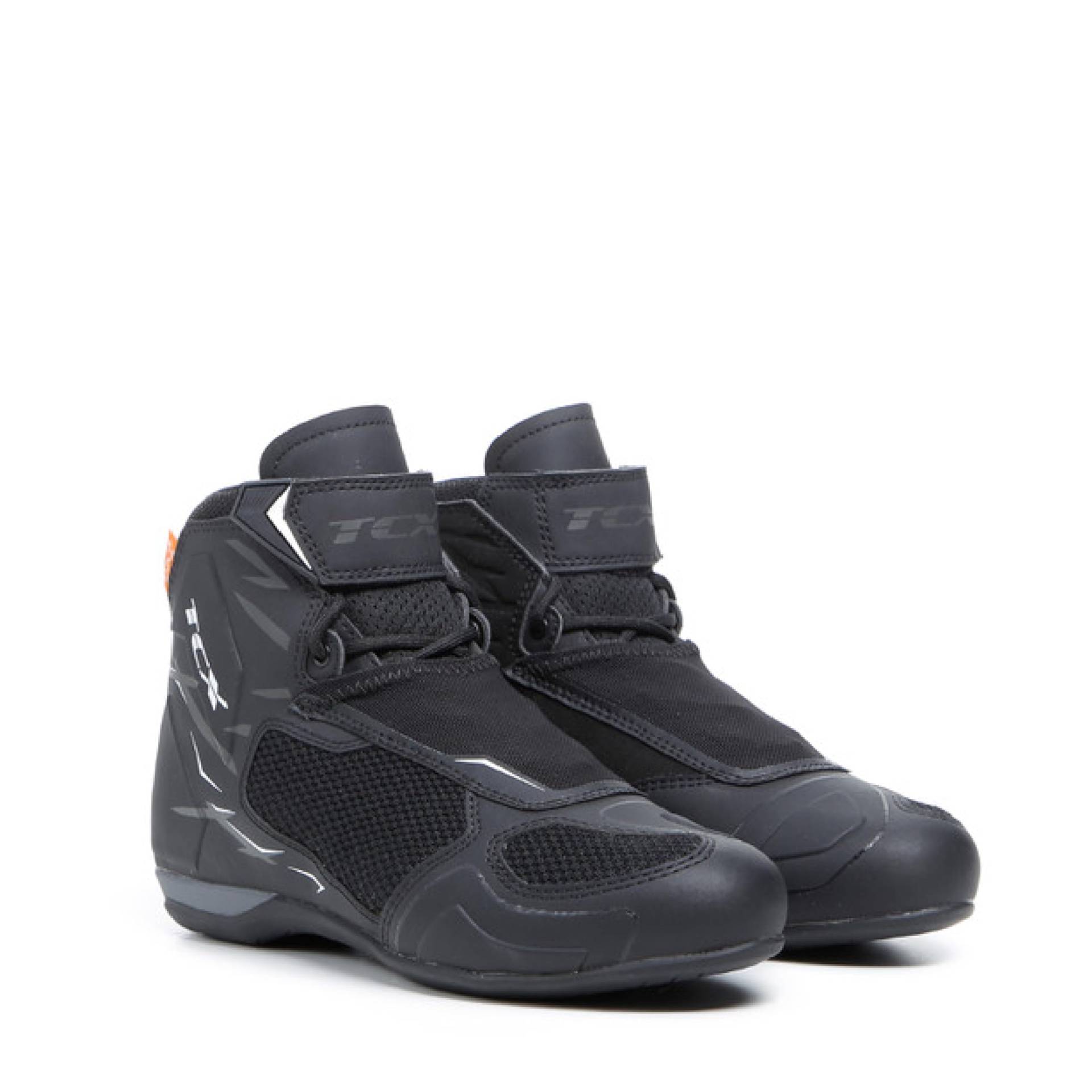 TCX - R04D Lady Air, Damen-Motorradschuhe, Atmungsaktiv und Vielseitig, Obermaterial aus Mesh mit Hot-Melt-Beschichtung, Schnürsenkel und Klettverschluss, Schwarz/Weiß TCX - R04D Lady Air, Damen-Motorradschuhe, Atmungsaktiv und Vielseitig, Obermaterial aus Mesh mit Hot-Melt-Beschichtung, Schnürsenkel und Klettverschluss, Schwarz/Weiß von TCX