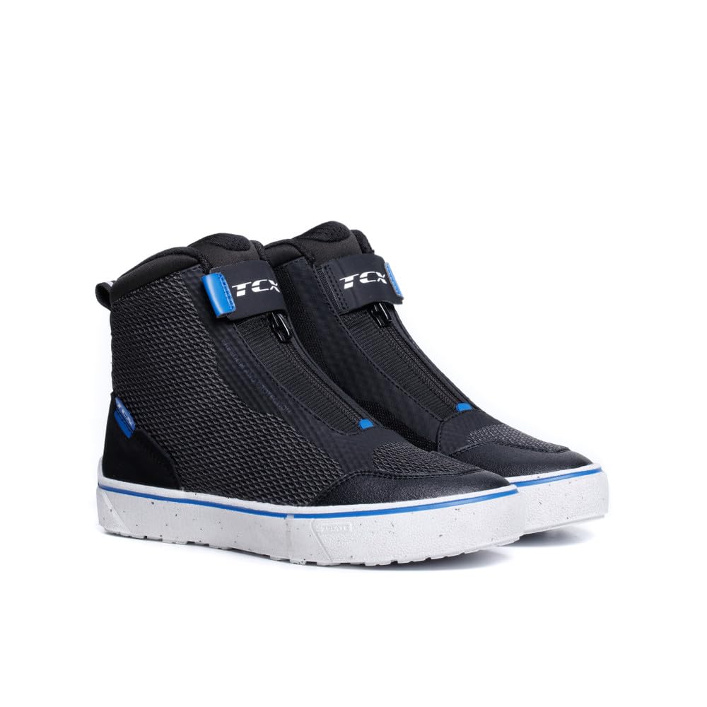 TCX - Ikasu 2 Air Wmn, Motorrad Urban Schuhe, Atmungsaktive Motorrad Turnschuhe, für Frauen, Schwarz/Elektro-Blau, 37 TCX - Ikasu 2 Air Wmn, Motorrad Urban Schuhe, Atmungsaktive Motorrad Turnschuhe, für Frauen, Schwarz/Elektro-Blau, 37 von TCX
