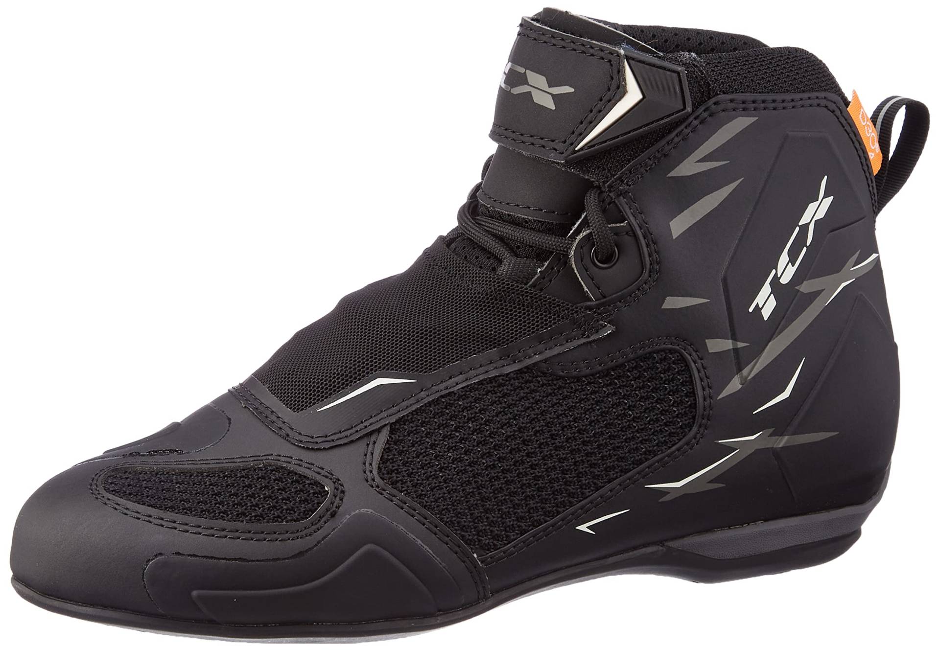 TCX - R04D Lady Air, Damen-Motorradschuhe, Atmungsaktiv und Vielseitig, Obermaterial aus Mesh mit Hot-Melt-Beschichtung, Schnürsenkel und Klettverschluss, Schwarz/Weiß TCX - R04D Lady Air, Damen-Motorradschuhe, Atmungsaktiv und Vielseitig, Obermaterial aus Mesh mit Hot-Melt-Beschichtung, Schnürsenkel und Klettverschluss, Schwarz/Weiß von TCX