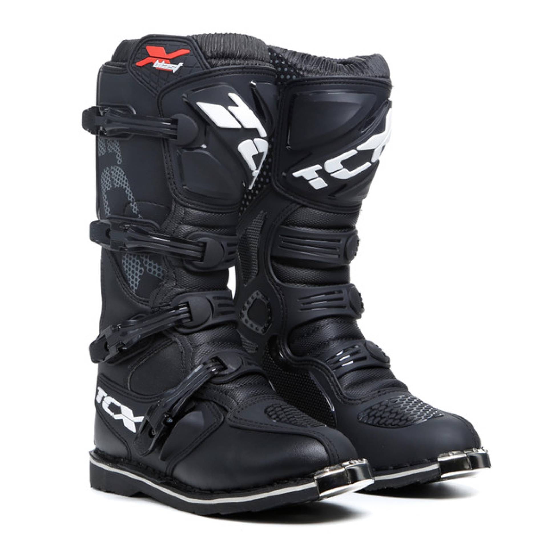 TCX - X-Blast, Herren-Motocross-Stiefel, Enduro-Stiefel, Off-Road-Stiefel mit Mikrofaser-Obermaterial und Goodyear-Laufsohle, Schwarz TCX - X-Blast, Herren-Motocross-Stiefel, Enduro-Stiefel, Off-Road-Stiefel mit Mikrofaser-Obermaterial und Goodyear-Laufsohle, Schwarz von TCX