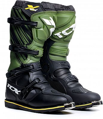 TCX X-Blast, Stiefel - Schwarz/Oliv/Gelb - 42 EU von TCX