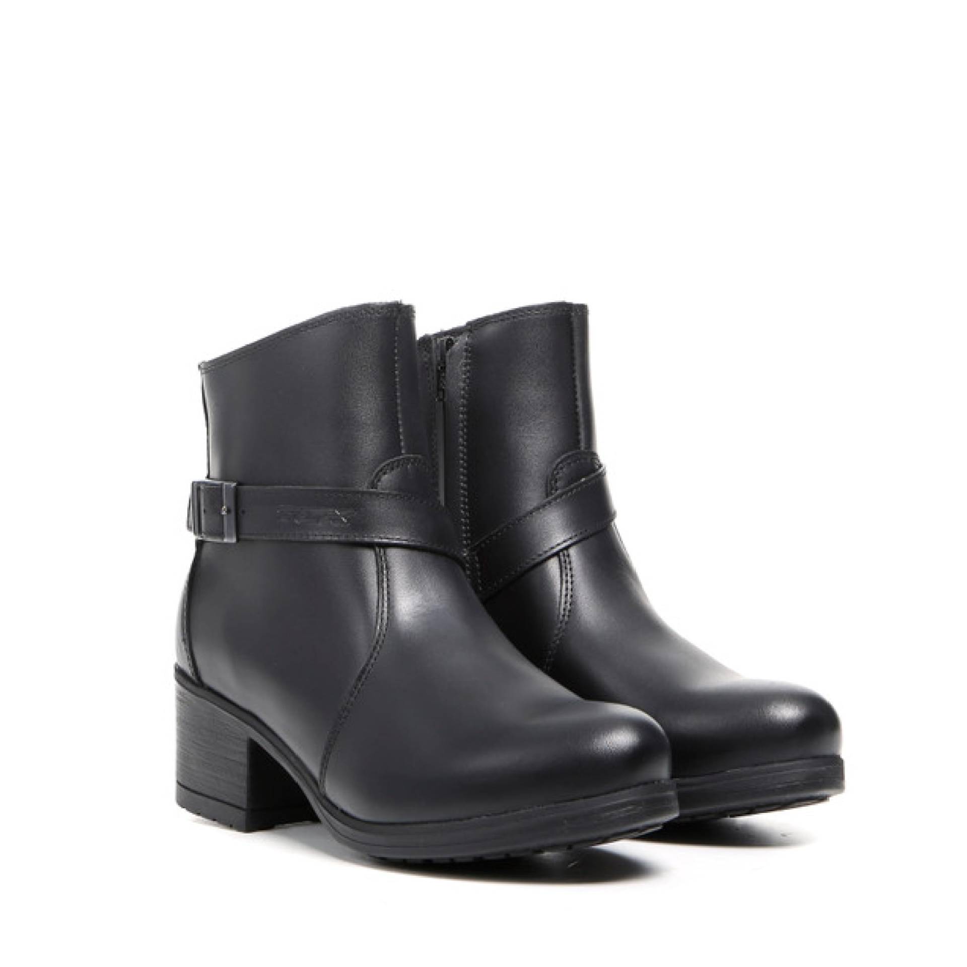 TCX - X-Boulevard Waterproof, Damen-Motorradstiefel, Wasserdicht mit T-DRY-Membran, Obermaterial Leder, Seitlicher Reißverschluss und Verstellbare Schnalle, Schwarz TCX - X-Boulevard Waterproof, Damen-Motorradstiefel, Wasserdicht mit T-DRY-Membran, Obermaterial Leder, Seitlicher Reißverschluss und Verstellbare Schnalle, Schwarz von TCX