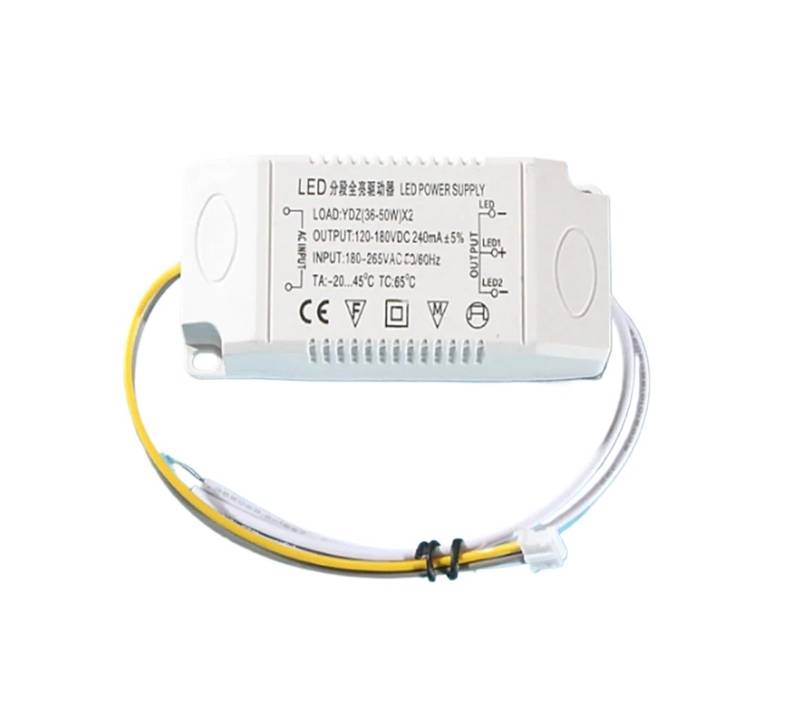 36-50x2w Driver 24-36W*2 segment dimming led light driver von TCYNNQVD