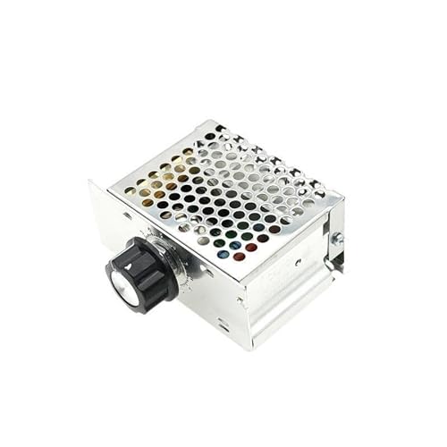 4000W AC 220V SCR Voltage Regulator Dimmer electronic starter Speed Controller Module Adjustable Potentiometer with Aluminum Case von TCYNNQVD