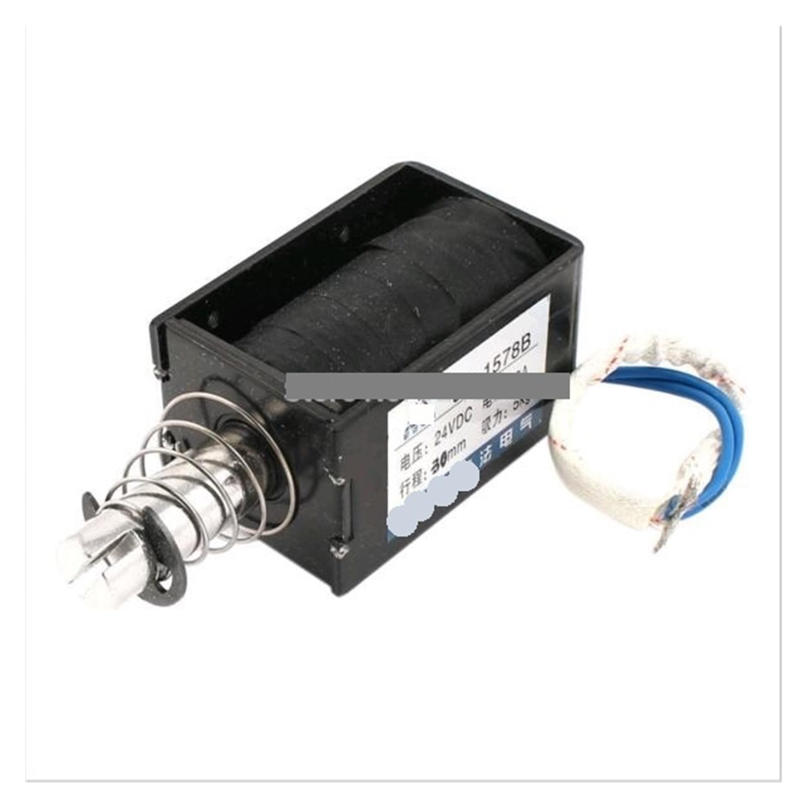 electronic starter 1 PCS JF-1578B DC 24V 8A Push Pull Type Open Frame Solenoid Electromagnet 30mm Stroke 50N 5Kg 11LB Force electronic starter 1 PCS JF-1578B DC 24V 8A Push Pull Type Open Frame Solenoid Electromagnet 30mm Stroke 50N 5Kg 11LB Force von TCYNNQVD