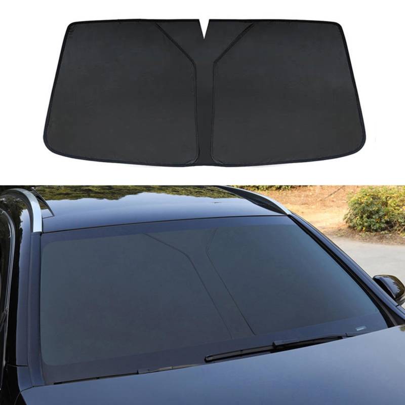 Passend für Volkswagen VW Multivan T6 2016-2019, Auto-Windschutzscheibe-Sonnenschutz, Auto-Schatten Frontscheibe, Sonnenschutz Auto-Windschutzscheibe, Autozubehör von TDOQLYGR