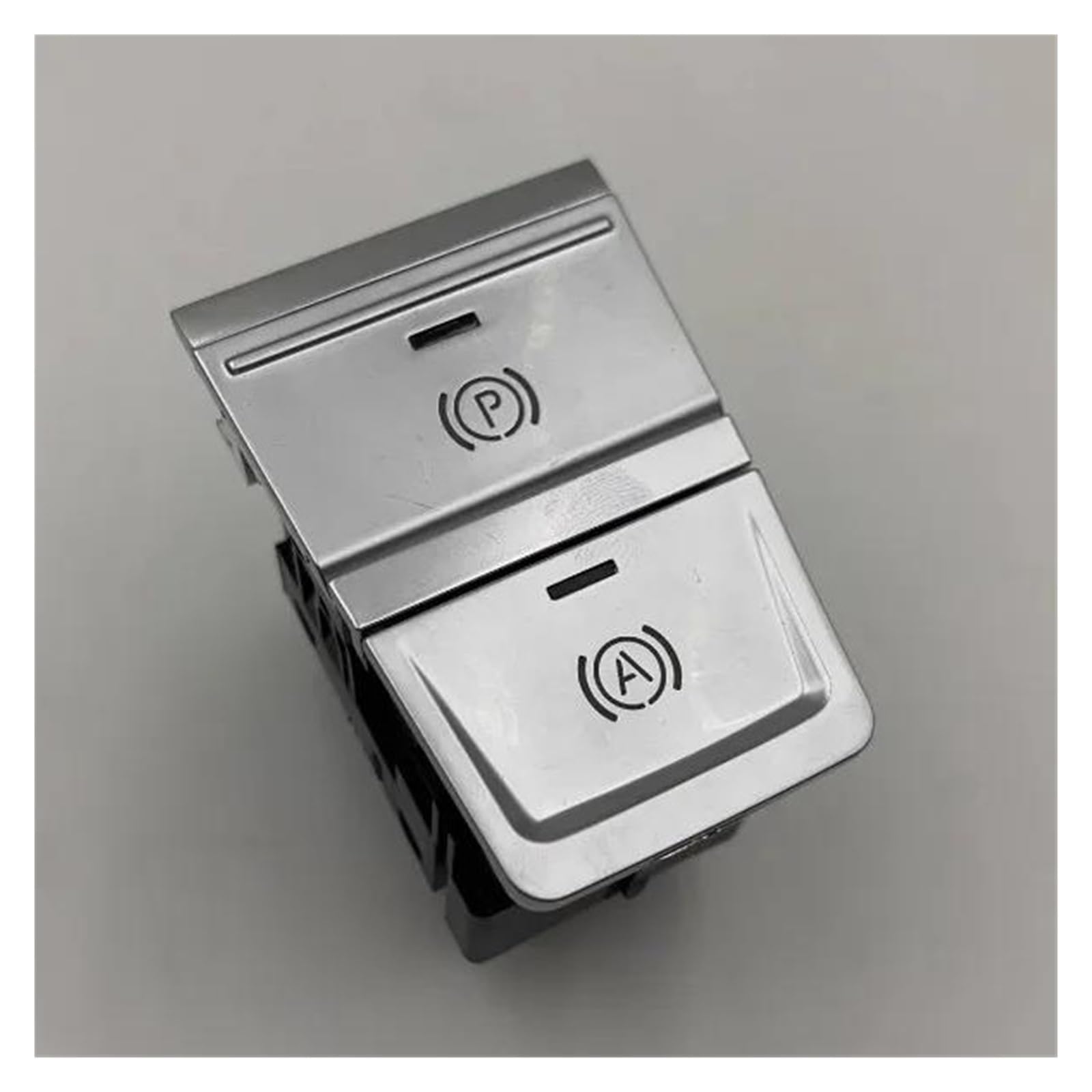 Für A6L 2005-2011 2012-2018 2019-2024 Elektronische Handbremse Schalter P Parkplatz Taste 8K1927225C Elektronischer Bremsknopf(2019-2024 Silver) von TEAKEA