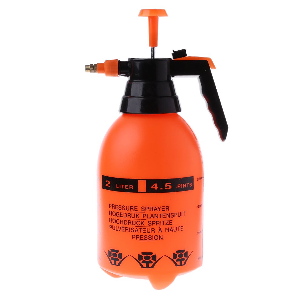 TEBI Portable 2.0L Chemical Sprayer Druck Garten Sprühflasche Handheld Sprayer von TEBI