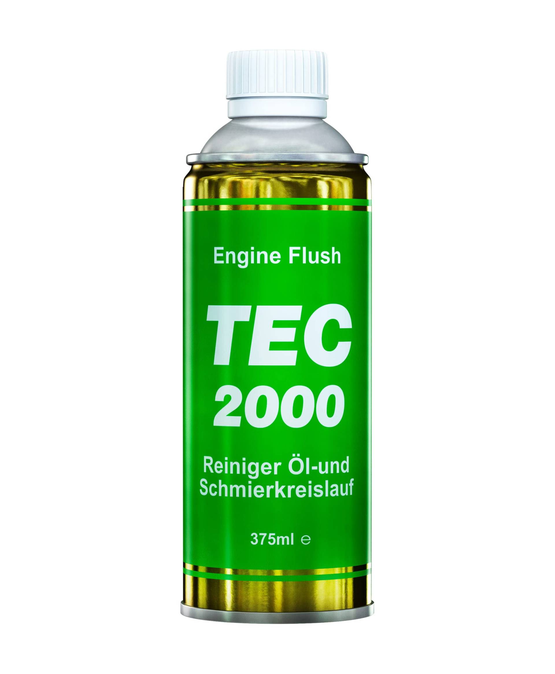 TEC 2000 Motorspülung - Engine Flush Motorreiniger für Benzin Diesel oder Gasmotoren 375ml - Kraftstoffadditiv zur Systemreinigung - Motorpflege Zusatz von TEC 2000