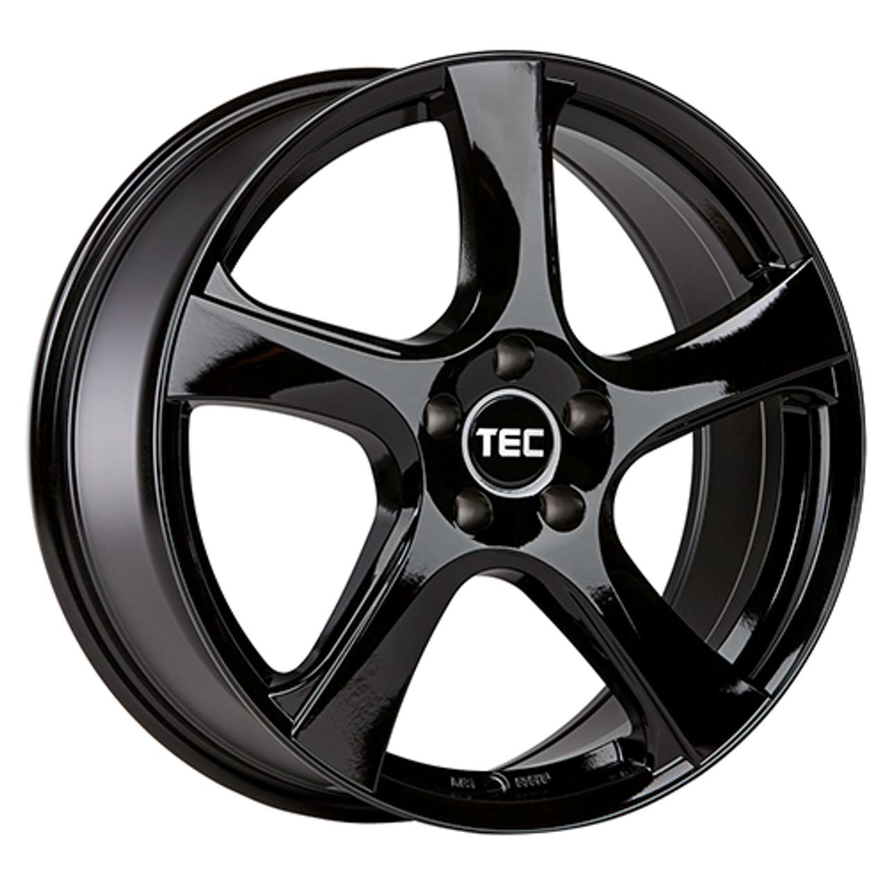 TEC-SPEEDWHEELS AS5 schwarz-glanz 6.5Jx16 5x112 ET38 von TEC-SPEEDWHEELS