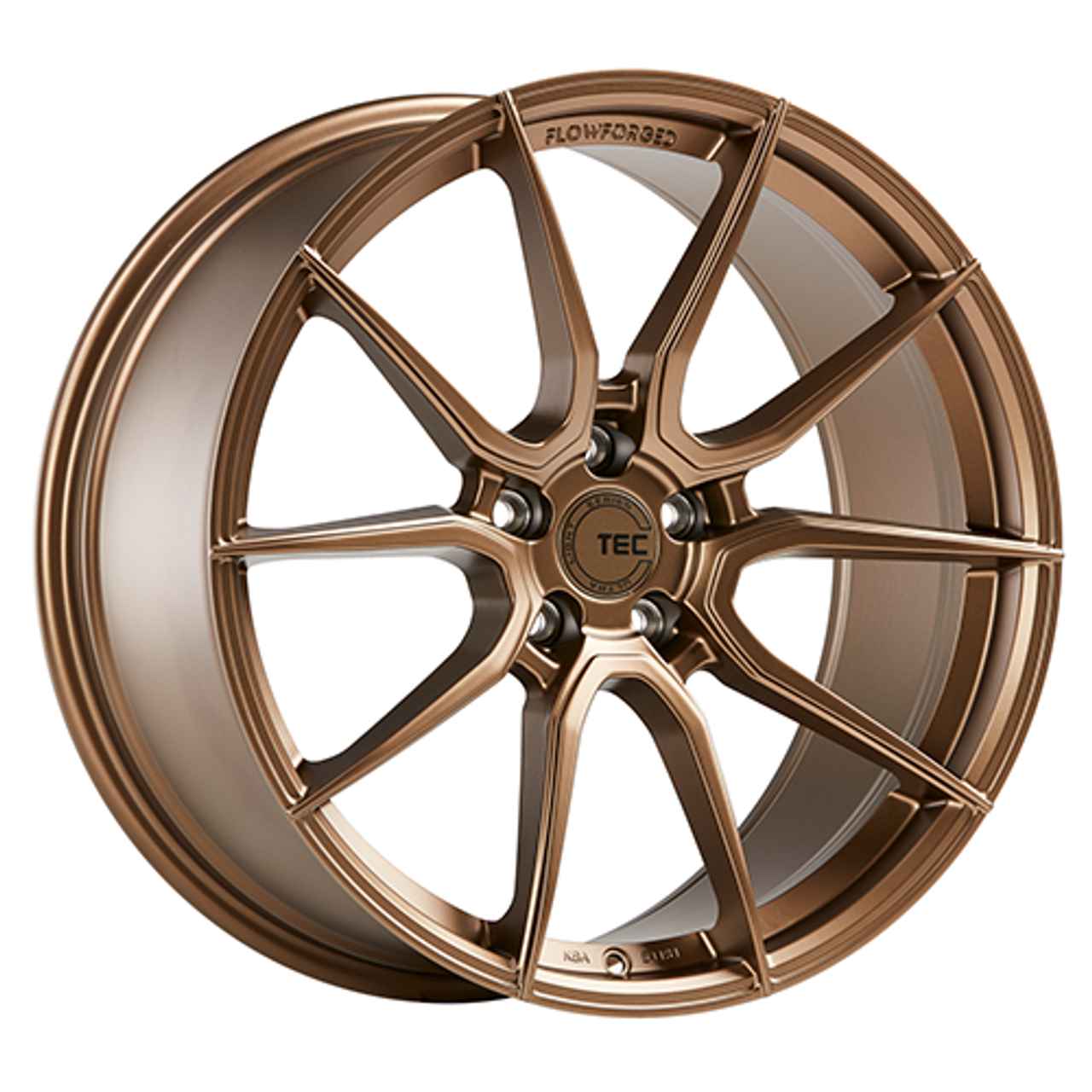 TEC-SPEEDWHEELS GT RACE-I bronze matt 9.5Jx19 5x120 ET35 von TEC-SPEEDWHEELS