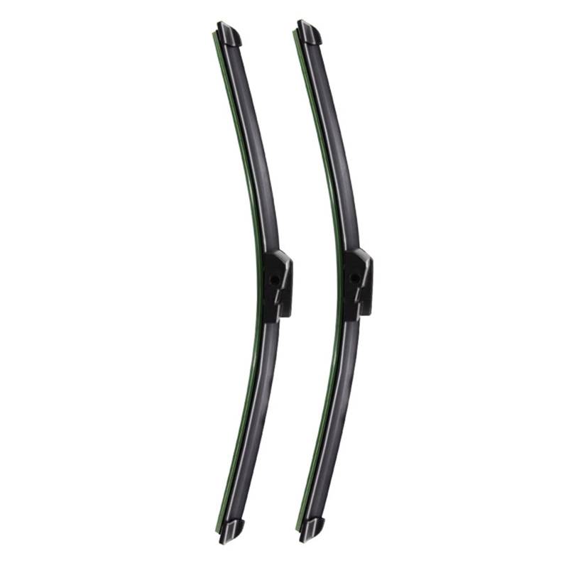 TECART 2PCES Gummi Scheibenwischer vorne Passt für BMW 7 SERIES 2010 knochenloser Scheibenwischer Autoscheibenwischer Autozubehör Windschutzscheiben zubehör 625mm+475mm von TECART