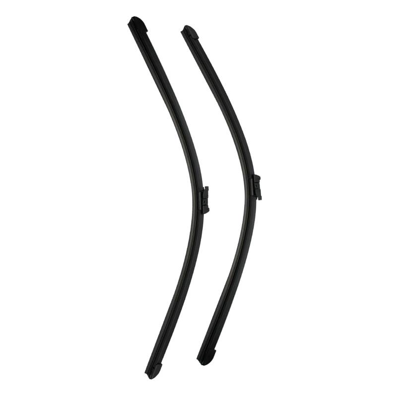 TECART 2PCES Gummi Scheibenwischer vorne Passt für VW GOLF 5 2005-2009 knochenloser Scheibenwischer Autoscheibenwischer Autozubehör Windschutzscheiben zubehör 600mm+475mm von TECART