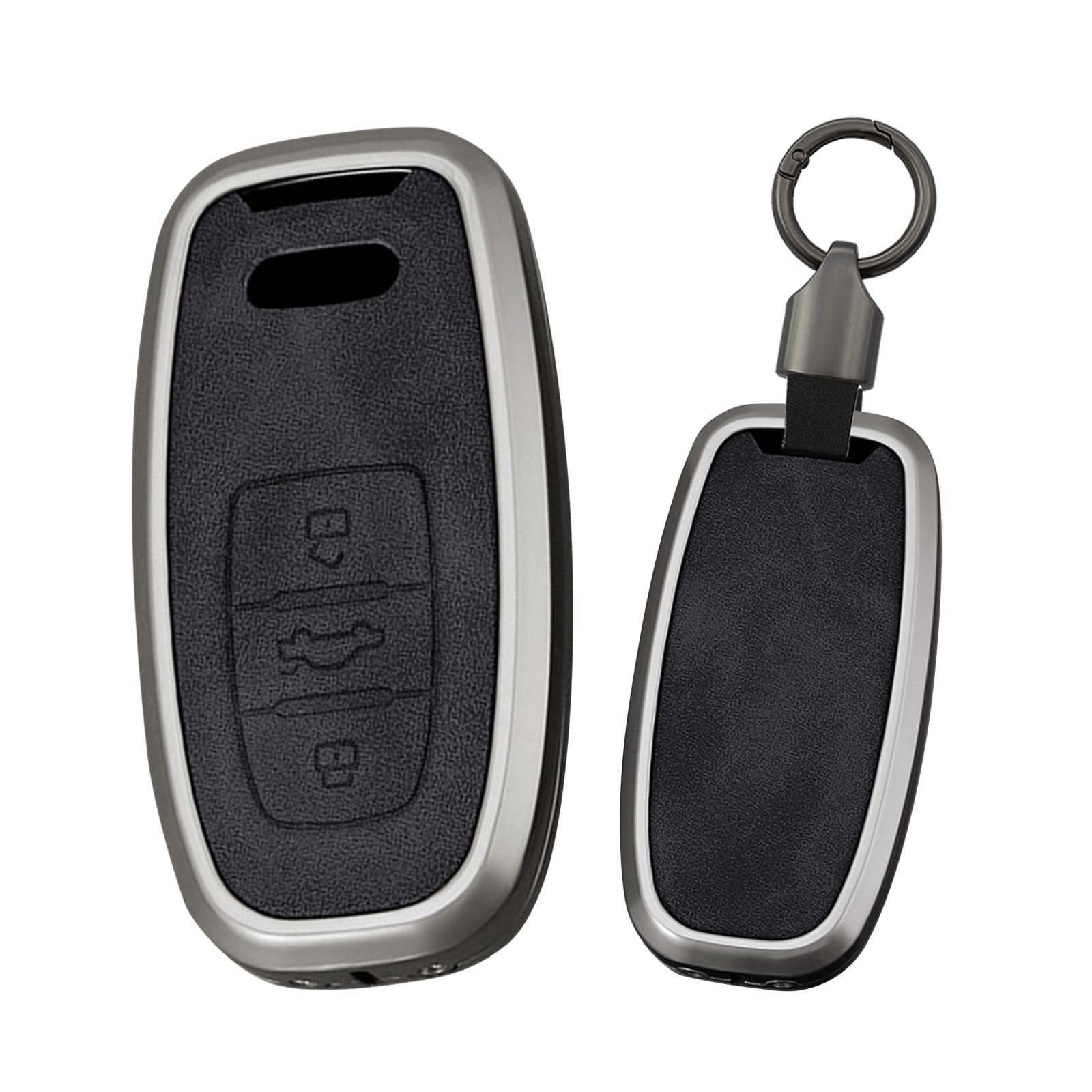 TECART Autoschlüssel Hülle Schlüsselgehäuse Passt für Audi A4 A5 A6 A7 Q5 Q7 Q8 RS SQ7 S7 S8 RS5 Schlüsselhülle Cover Case Keyless Autos Schlüsselbox Schutzhülle Schlüsselanhänger 3 Tasten Schwarz C TECART Autoschlüssel Hülle Schlüsselgehäuse Passt für Audi A4 A5 A6 A7 Q5 Q7 Q8 RS SQ7 S7 S8 RS5 Schlüsselhülle Cover Case Keyless Autos Schlüsselbox Schutzhülle Schlüsselanhänger 3 Tasten Schwarz C von TECART