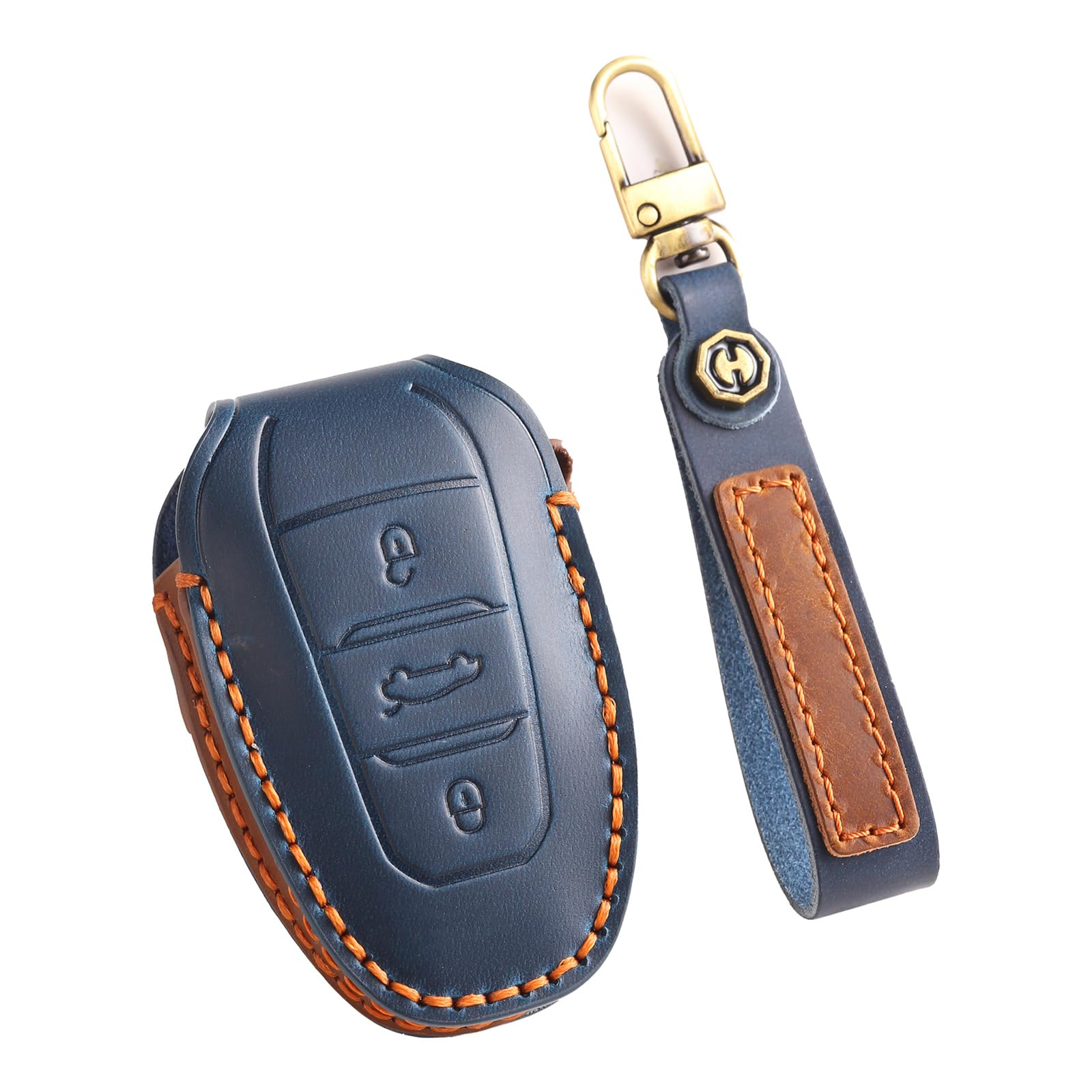 TECART Autoschlüsselhalter Schlüsselgehäuse Passt für Peugeot 208 301 307 308 408 508 206 3008 4008 5008 Schlüssel Schutz Etui Passt für Citroen DS3 DS4 DS5 DS6 C4 Schlüsselanhänger 3 Tasten Blau TECART Autoschlüsselhalter Schlüsselgehäuse Passt für Peugeot 208 301 307 308 408 508 206 3008 4008 5008 Schlüssel Schutz Etui Passt für Citroen DS3 DS4 DS5 DS6 C4 Schlüsselanhänger 3 Tasten Blau von TECART