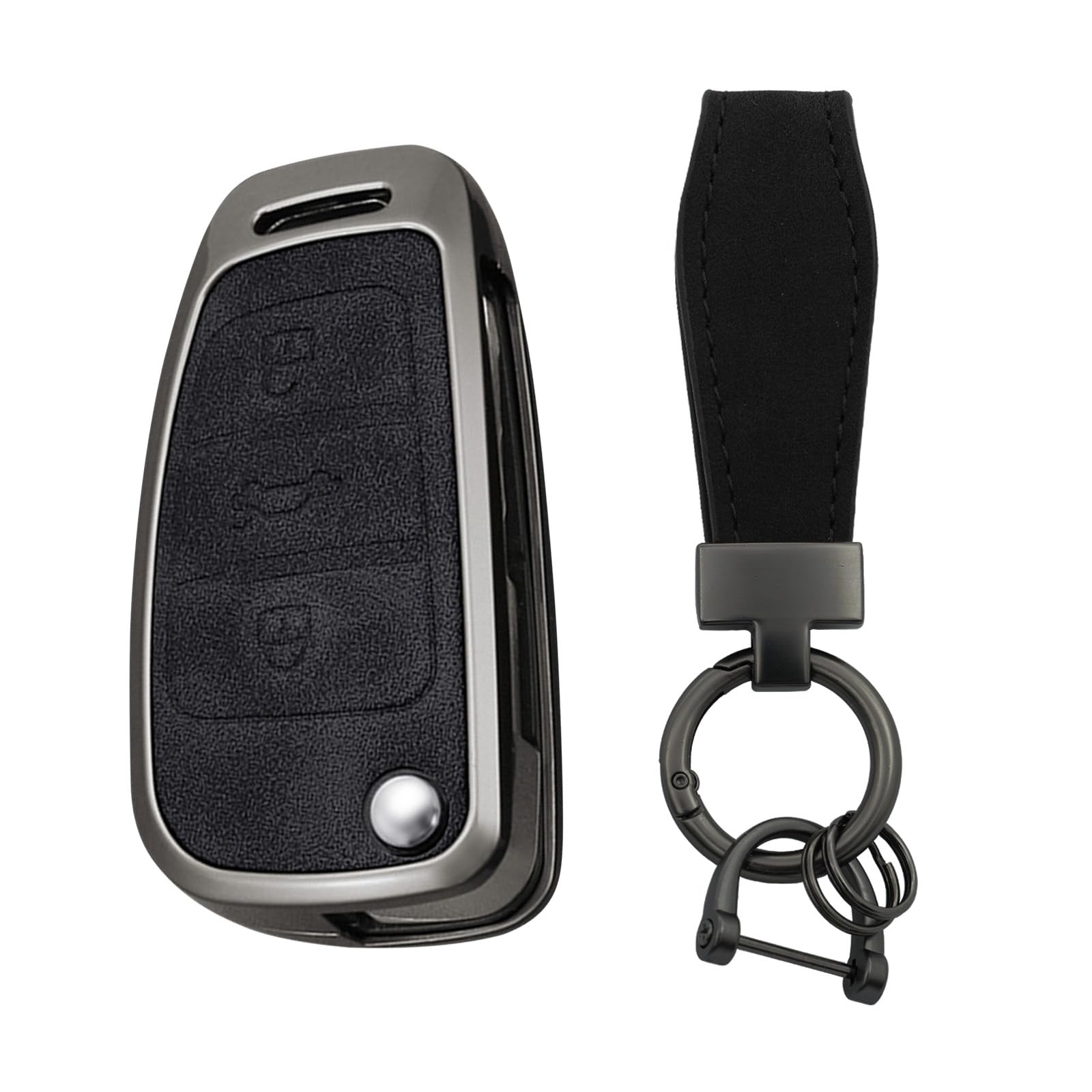 TECART Klappschlüssel Autoschlüssel Hülle Cover Passt für Audi A3 A1 S1 S3 RS3 A4 RS4 A6 S6 A8 TT Q3 Q7 TTRS Schutzhülle Schlüsselcover Zubehör Auto Schlüssel Schlüsselanhänger 3 Tasten Schwarz B TECART Klappschlüssel Autoschlüssel Hülle Cover Passt für Audi A3 A1 S1 S3 RS3 A4 RS4 A6 S6 A8 TT Q3 Q7 TTRS Schutzhülle Schlüsselcover Zubehör Auto Schlüssel Schlüsselanhänger 3 Tasten Schwarz B von TECART