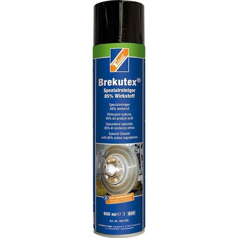 TECHNOLIT Brekutex Spezialreiniger 600 ml - Intensiver Metall- und Glasreiniger mit Entfettungs- und Kapillarwirkung von TECHNOLIT