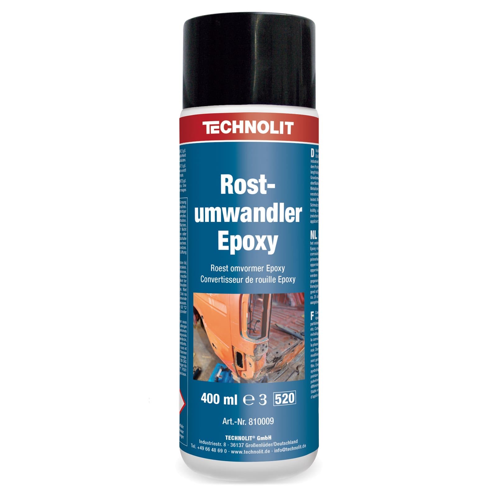 TECHNOLIT Rostumwandler Epoxy 400ml | Korrosionsschutz | Rostschutz | Grundierung TECHNOLIT Rostumwandler Epoxy 400ml | Korrosionsschutz | Rostschutz | Grundierung von TECHNOLIT