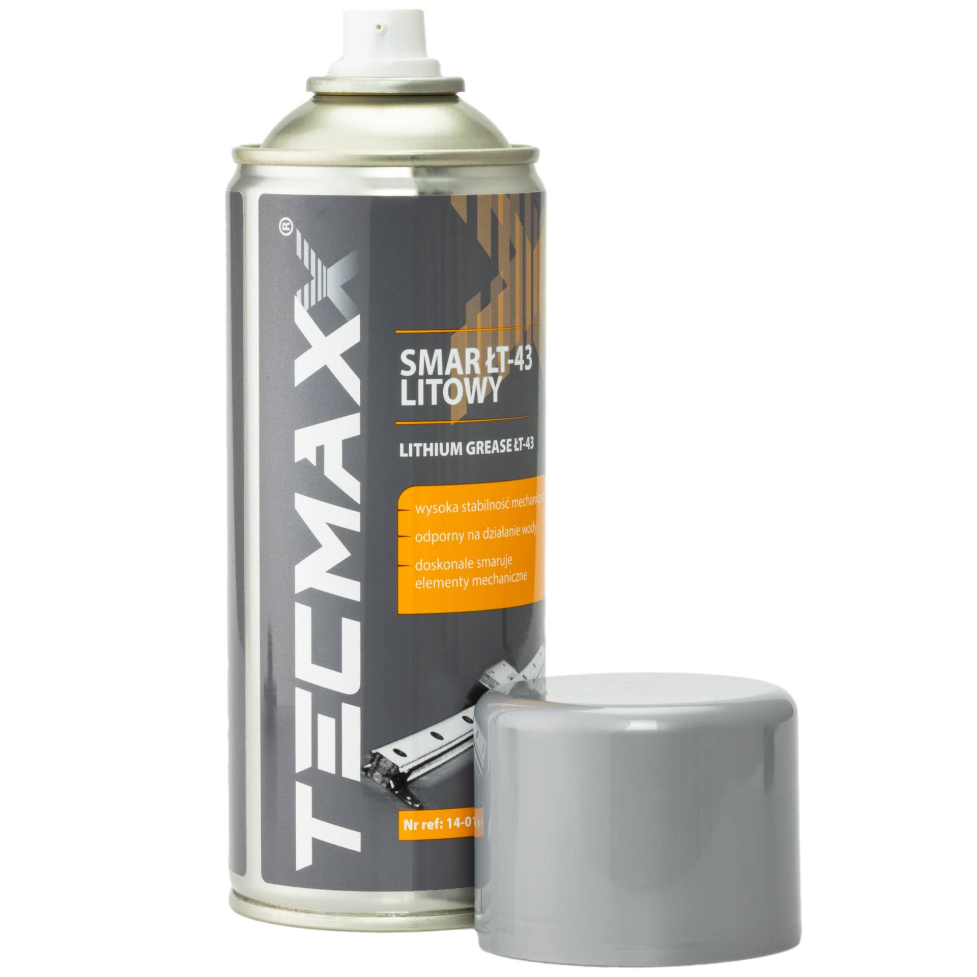 TECMAXX Schmierfett Lithium im Spray “LT-43” 400 ml - Wasserdicht Schmieröl - Korrosionsschutz Lagerfett - Wälzlagerfett mit Hoher Mechanischer Stabilität von TECMAXX