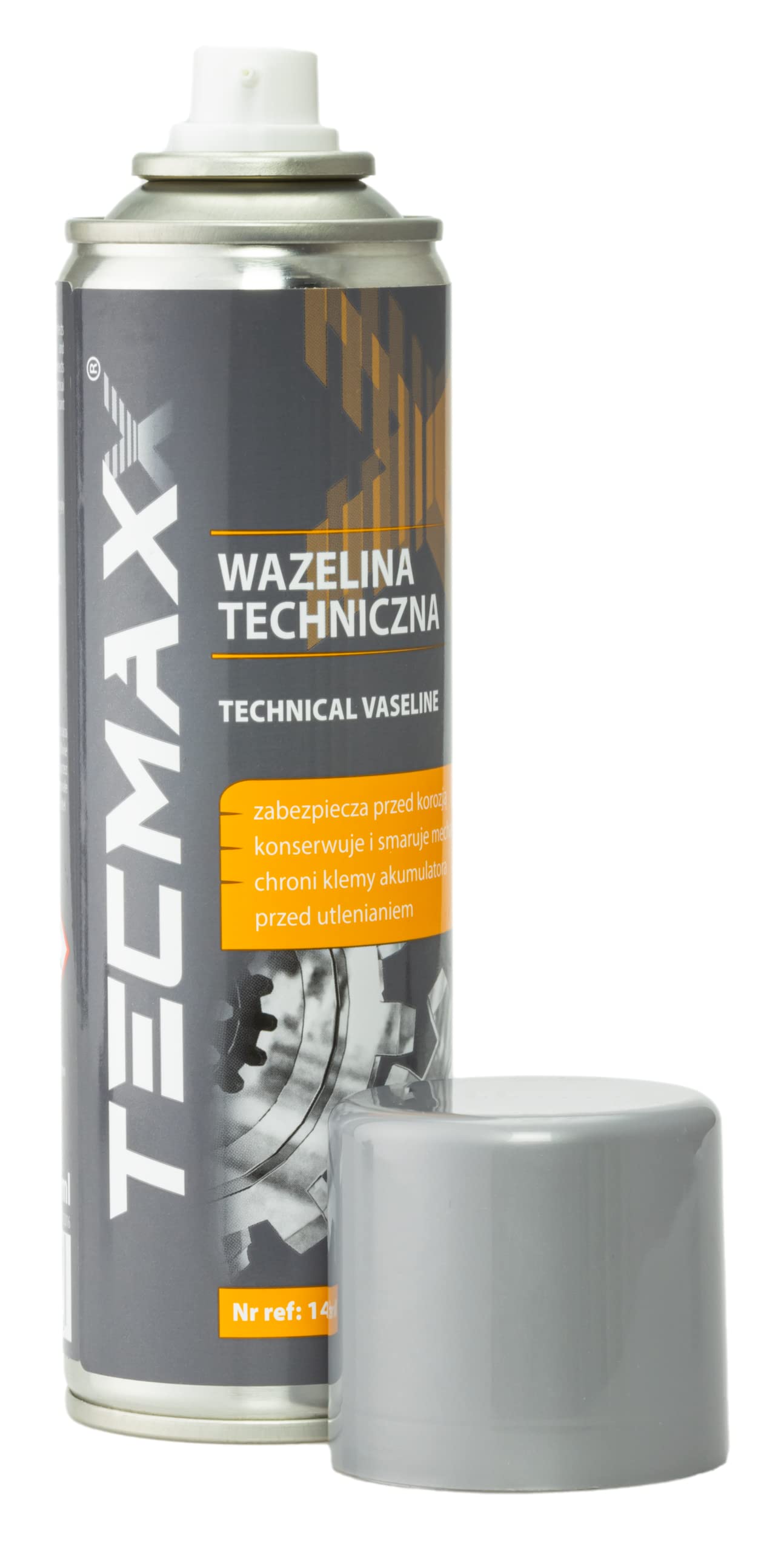 TECMAXX Technische Vaseline Spray 200 ml - Effizient Schmierfett und Maschinenfett - Gummipflege - Fließfett für Sichere die Metalle - Schutz vor Kälte von TECMAXX