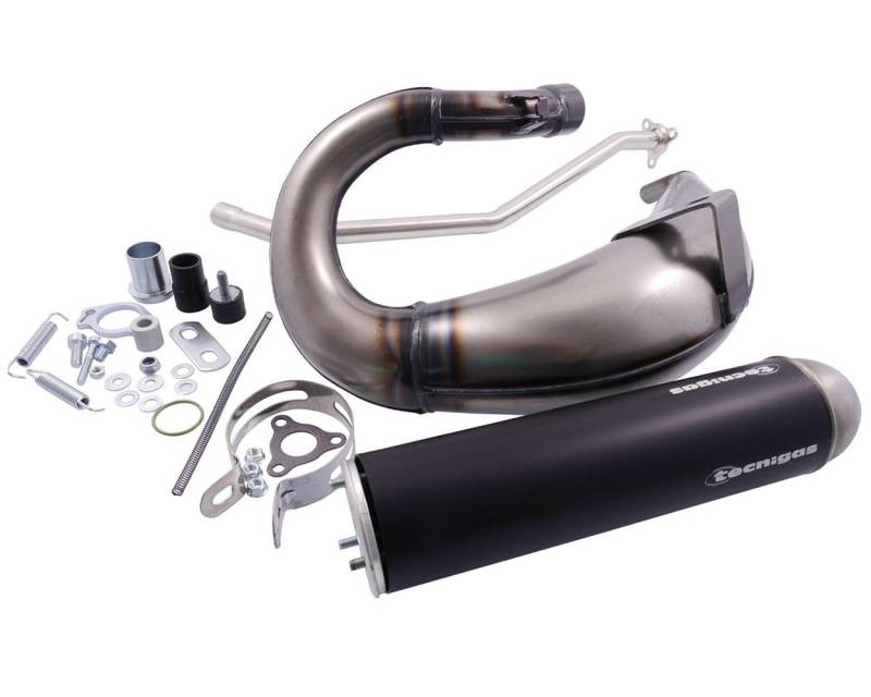 Auspuff Tecnigas E-NOX Steel kompatibel mit Aprilia RX 50 ab 2003 von TECNIGAS