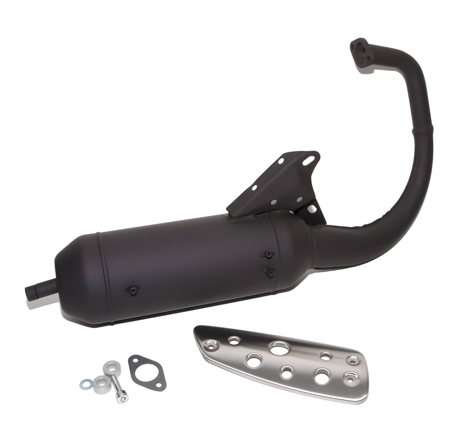 Auspuff Tecnigas Silent Pro für Aprilia, Amico (1991-1992), (ab 1993), GL, Sport, SR 50 (bis 1994), MBK, Booster, Slider, Yamaha, Bws, Stunt, Target, Zuma von TECNIGAS