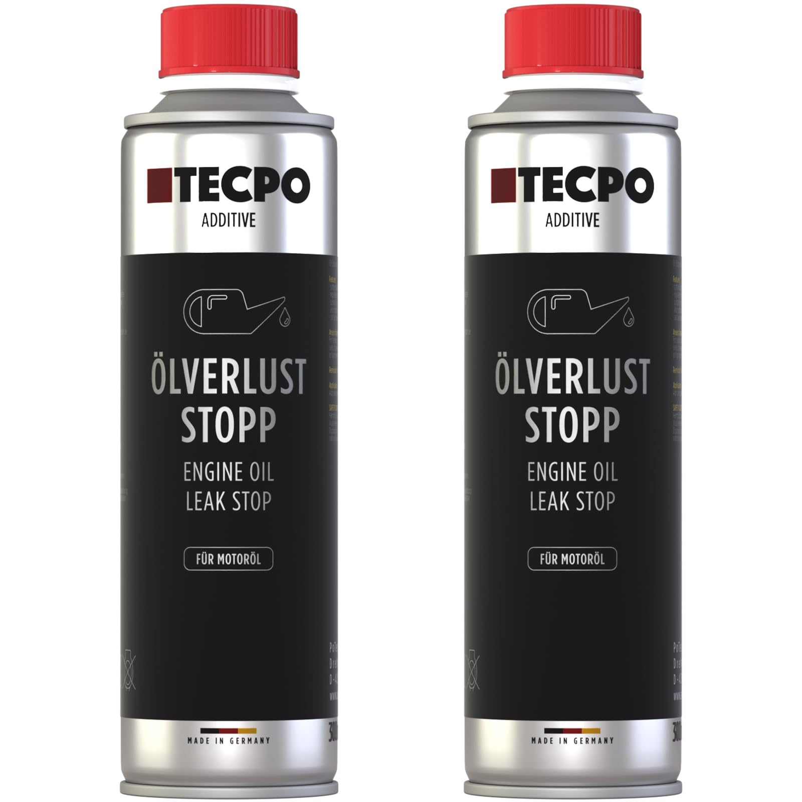 TECPO 2X 300ml Ölverlust Stop Oil Leak Stop Motordichtmittel Additiv TECPO 2X 300ml Ölverlust Stop Oil Leak Stop Motordichtmittel Additiv von TECPO