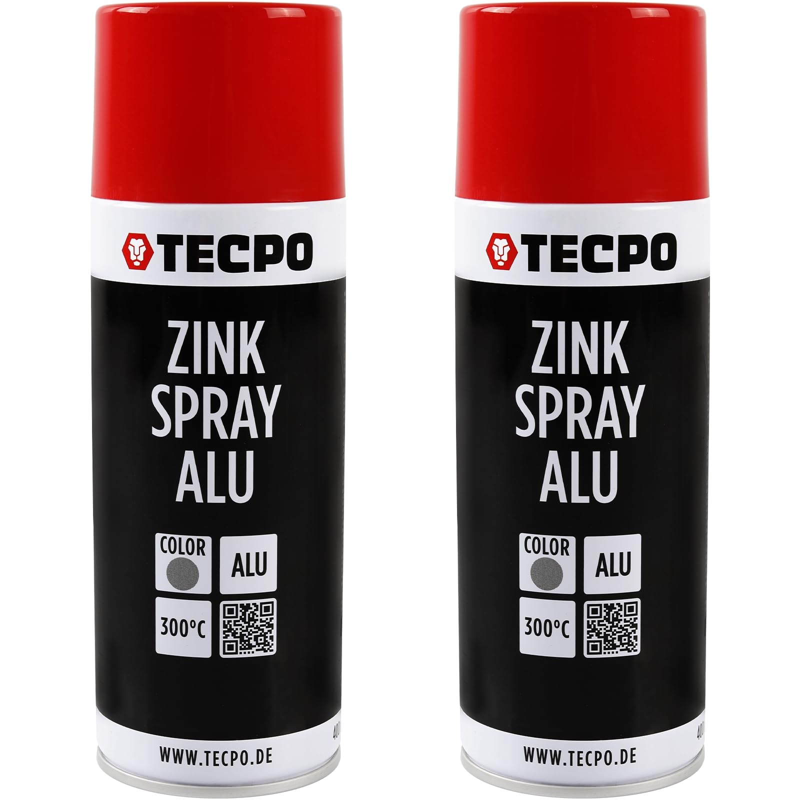 TECPO 2X Zinkspray Metall Alu Hell, 400ml Zink Alu Spray Rostschutzfarbe Korrosionsschutz Rostschutz Beschichtung Grundierung Korrosionsschutzmittel Metallschutzlack TECPO 2X Zinkspray Metall Alu Hell, 400ml Zink Alu Spray Rostschutzfarbe Korrosionsschutz Rostschutz Beschichtung Grundierung Korrosionsschutzmittel Metallschutzlack von TECPO
