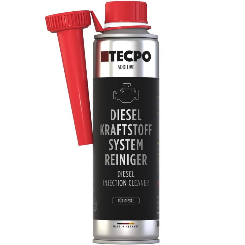 TECPO 300ml Diesel System Reiniger Dieselzusatz Additiv Injektor Reiniger Zusatz von TECPO