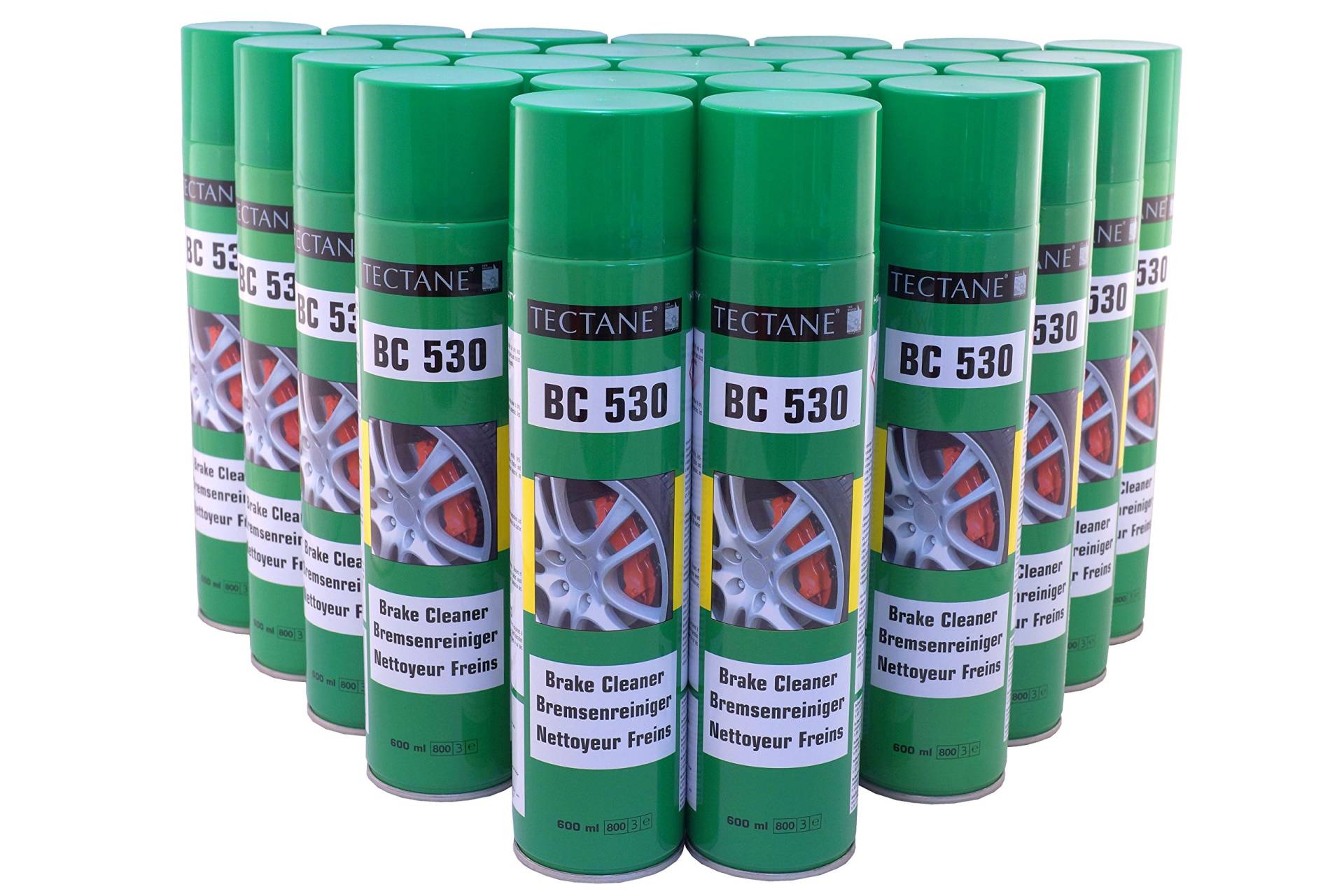 TECTANE Bremsenreiniger BC530 Spray 24x 600ml von TECTANE