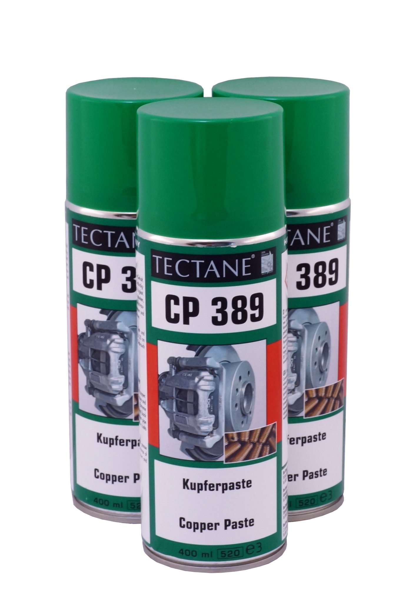 TECTANE Kupferpastenspray 389 3X 400ml TECTANE Kupferpastenspray 389 3X 400ml von TECTANE