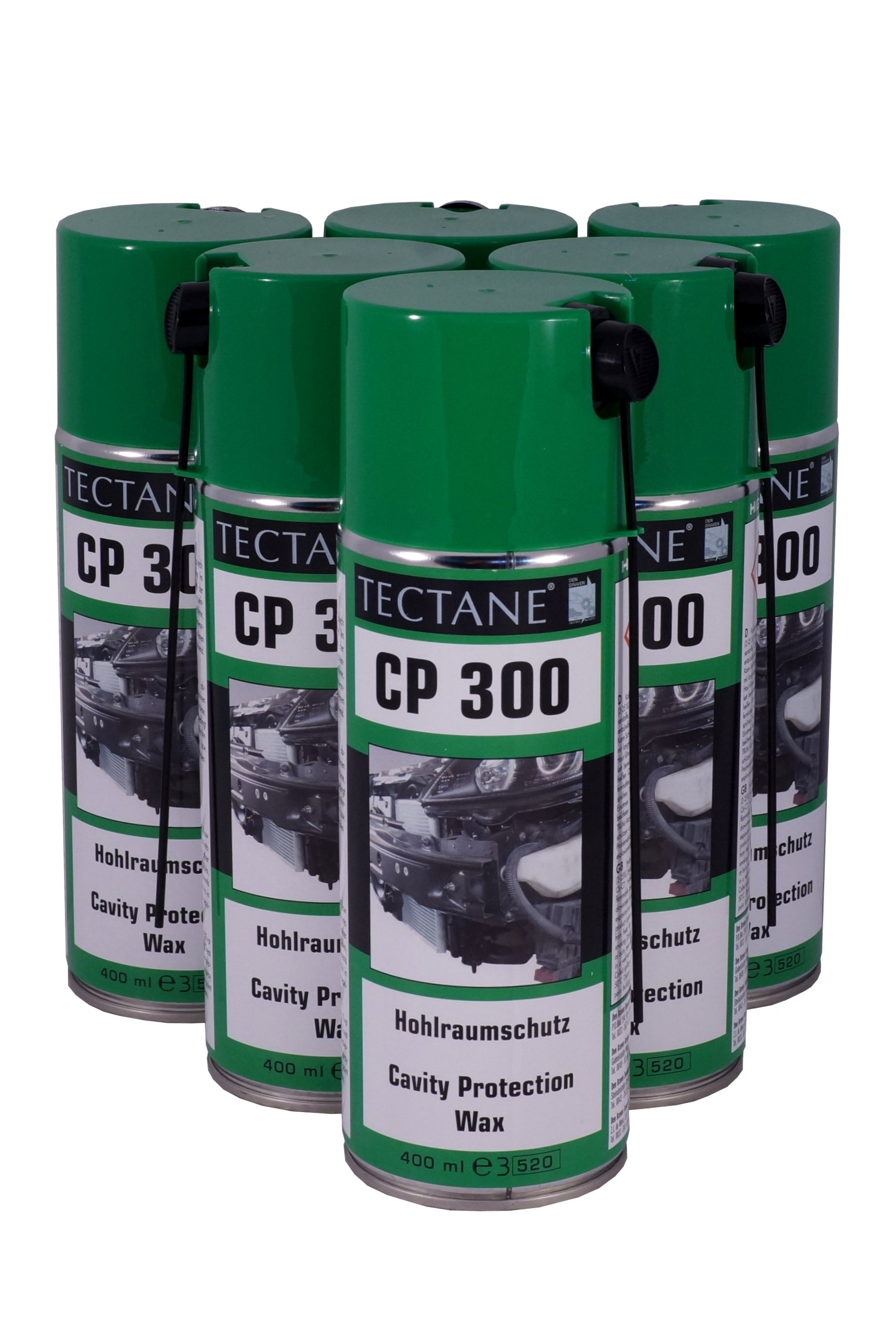 TECTANE Hohlraumschutz Spray CP300 6X 400ml von TECTANE