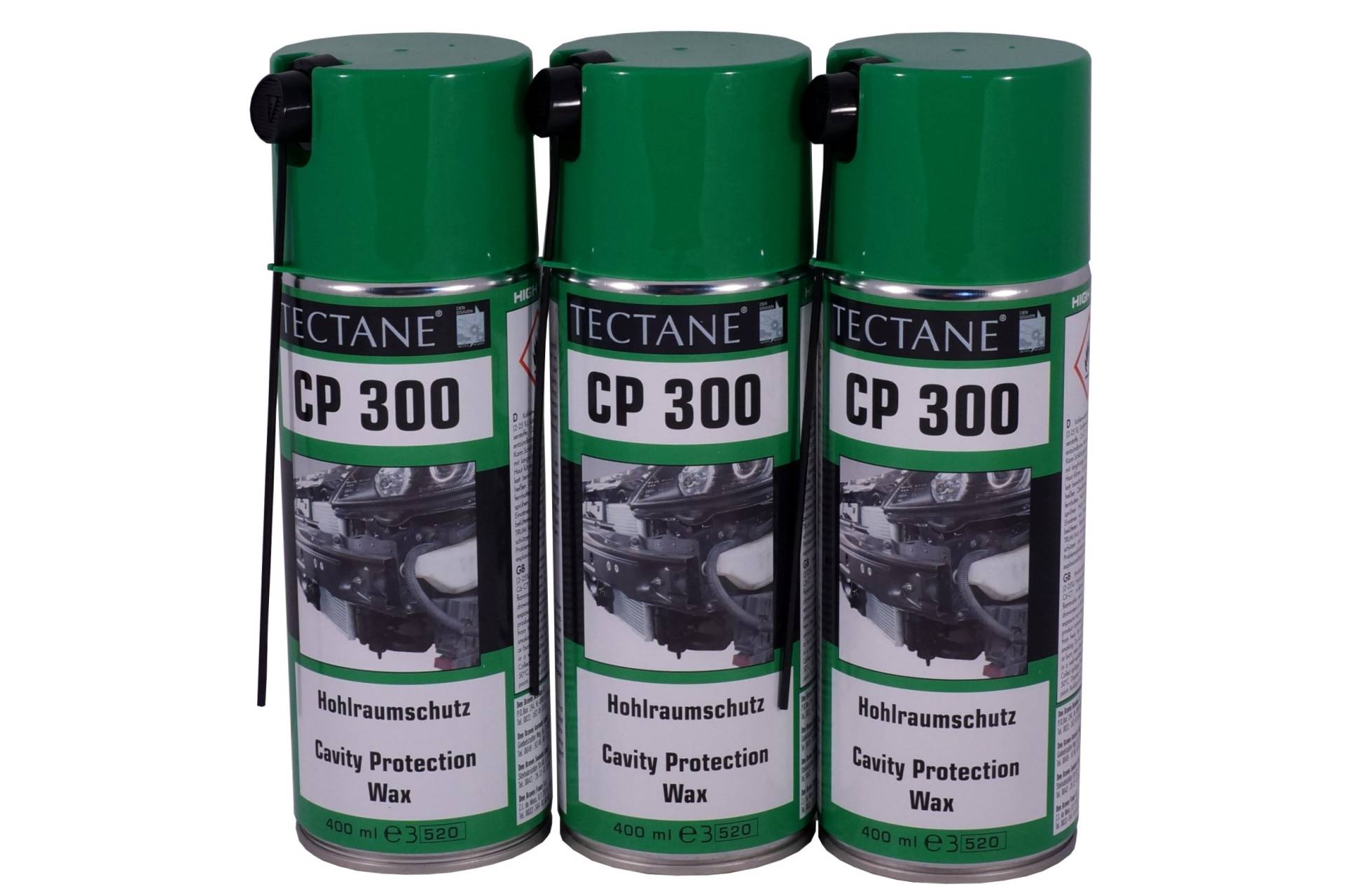 TECTANE Hohlraumschutz Spray CP 300 3X 400ml von TECTANE