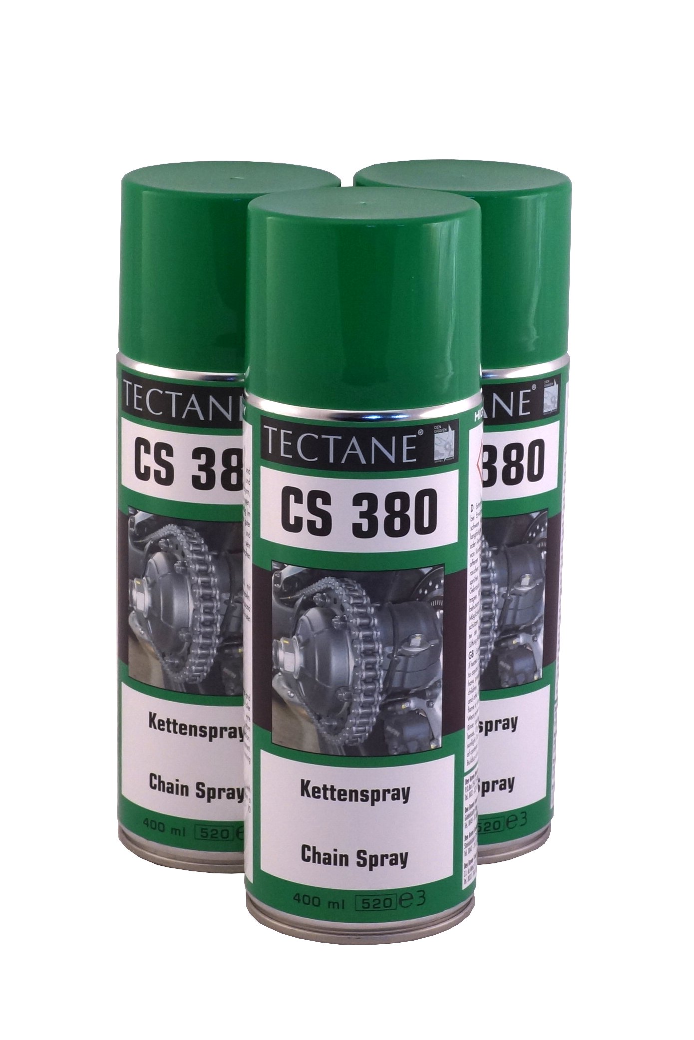 TECTANE Kettenspray CS380 3X 400ml von TECTANE