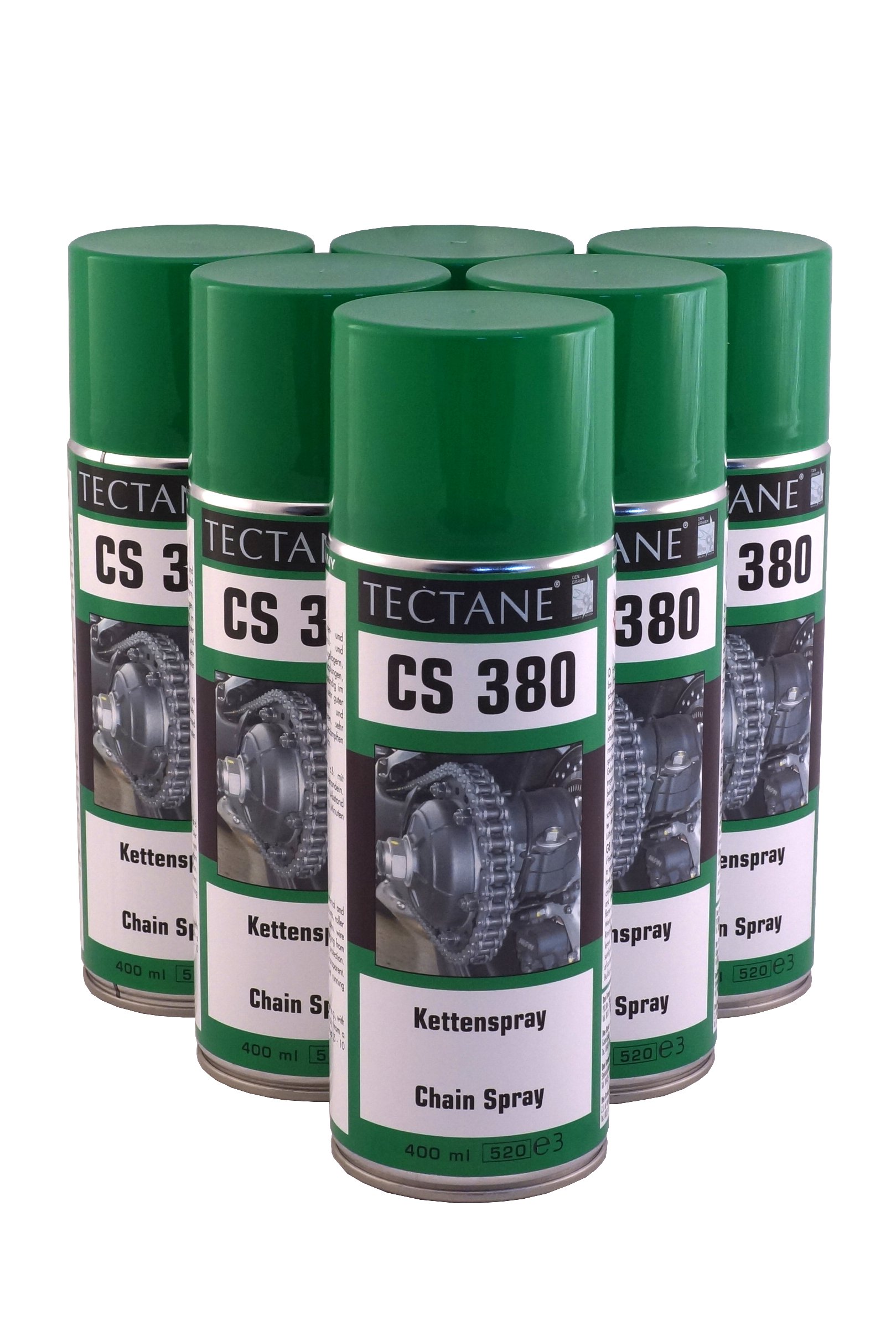 TECTANE Kettenspray CS380 6X 400ml von TECTANE