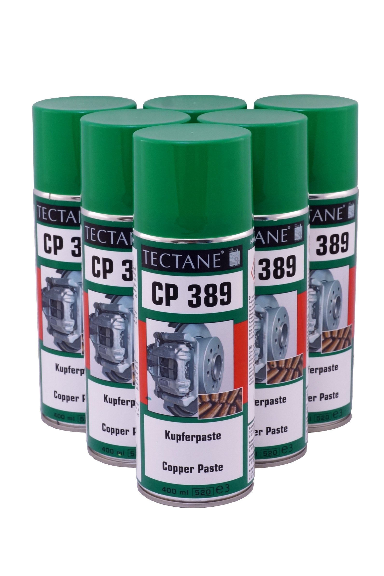TECTANE Kupferpastenspray 389 6X 400ml TECTANE Kupferpastenspray 389 6X 400ml von TECTANE